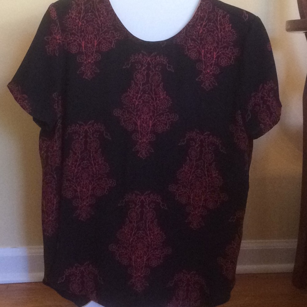 Navy with red design top.  Great condition